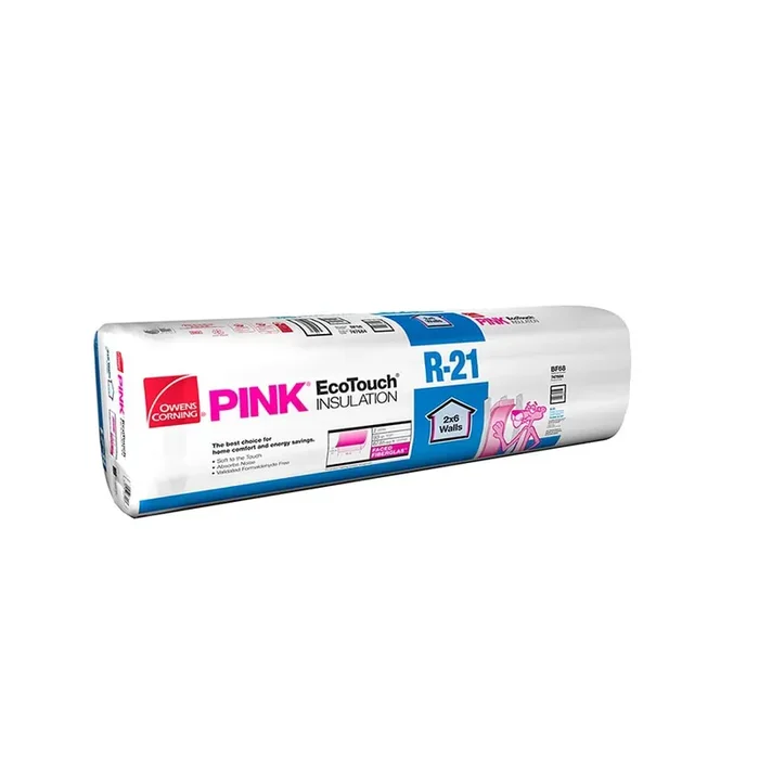 Owens Corning R-21 Wall 67.81-sq ft Faced Fiberglass Batt Insulation