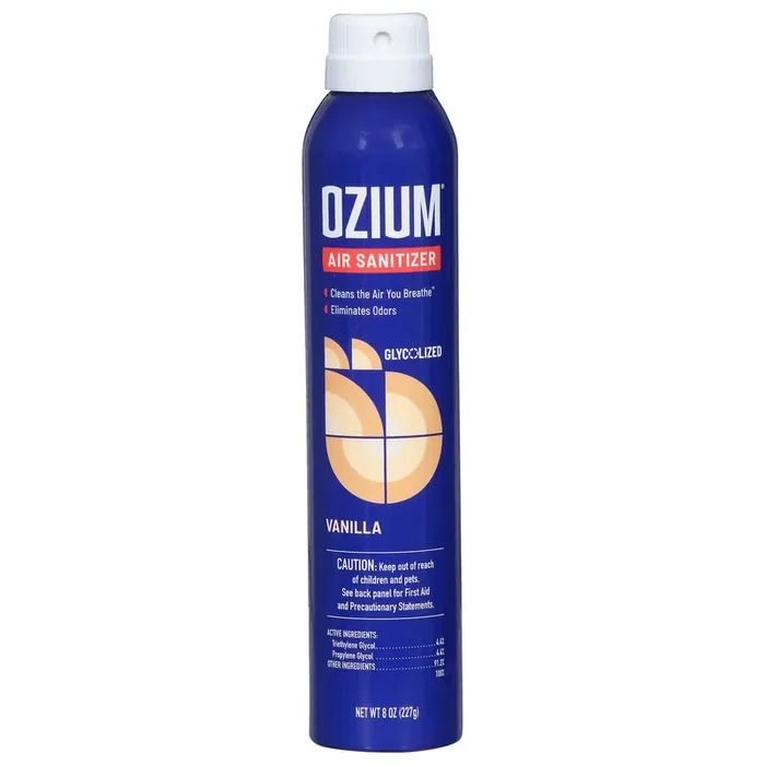 Ozium Vanilla Air Sanitizer 8 oz