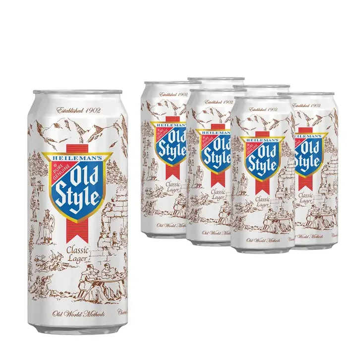 Pabst Old Style Lager, 6 Pack, 16 oz Cans