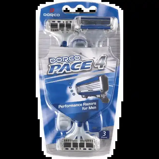Pace Dorco Pace 4 Blade Disposable Razors For Men