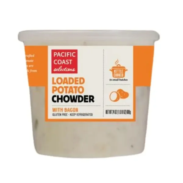 Pacific Coast Selections, Loaded Baked Potato Soup, 24 Oz