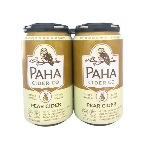 Paha Pear Cider, 4pk