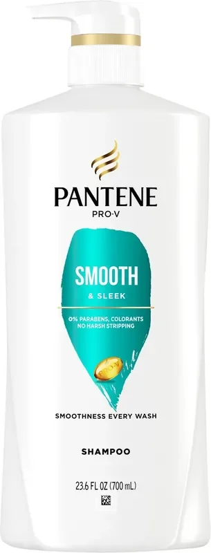 PANTENE PRO-V Smooth & Sleek Shampoo, 23.6 oz