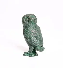 Parastone GRE09 Greek Owl Statue with Bronze Finish