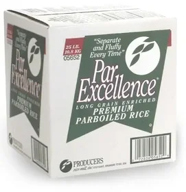 Parexcellence Rice Parboiled Box, 50 Pounds, 1 per case, Price/CASE