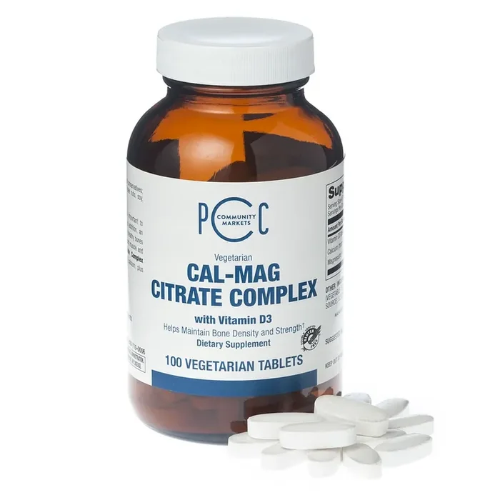 PCC Calcium Magnesium Citrate (Tablets)