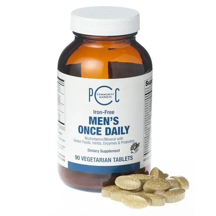 PCC Mens Once Daily Multi Iron Free