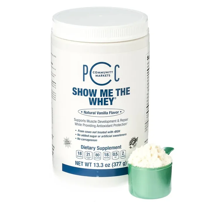 PCC Show Me The Whey Vanilla Protein Powder