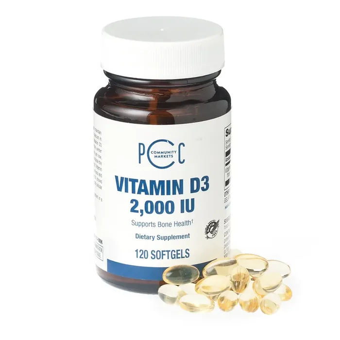 PCC Vitamin D3 2000Iu (Softgels)