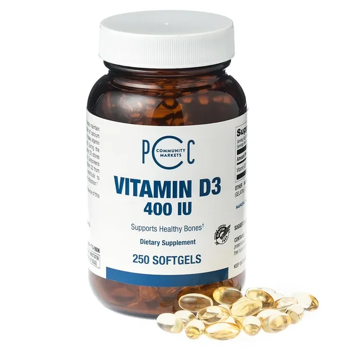 PCC Vitamin D3 400Iu (Softgels)