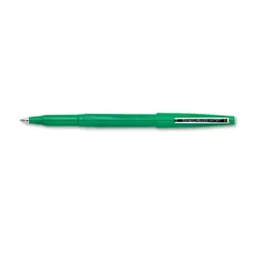 PENTEL OF AMERICA PENR100D Rolling Writer Roller Ball Pen, Stick, Medium 0.8 mm, Green Ink, Green Barrel, Dozen, Price/DZ
