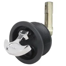 Perko Flush Mount Latch – Straight Cam Bar – 2.5″ Hole – Black