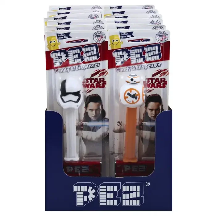 PEZ Candy & Dispenser 12 ea