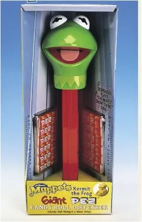 Pez Giant Muppets Kermit the Frog w/Music