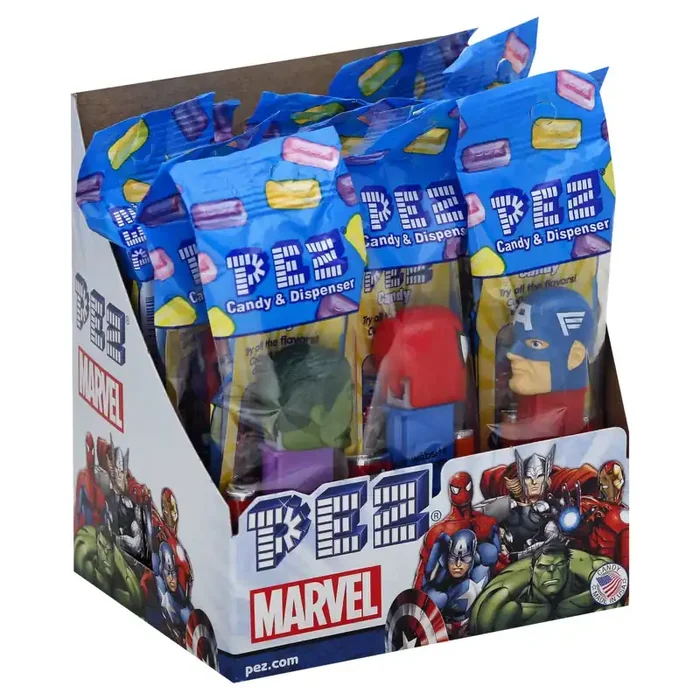 PEZ Marvel Universe Assorted Candy Dispenser