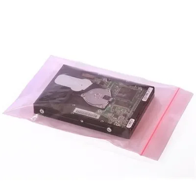 Plastic Ziplock Bag 3″x 5″ 4mil 1000ct Pink Anti Static