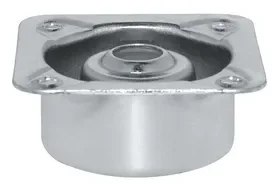 PMI Metal Socket for Wood Screw Mounting, Price/Each