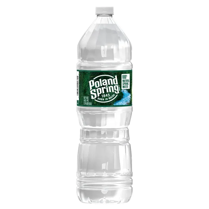POLAND SPRING Brand 100% Natural Spring Water, 50.7-ounce plastic bottle