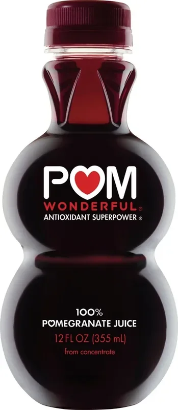 POM Wonderful Antioxidant Superpower Pomegranate 100% Juice – 12 oz