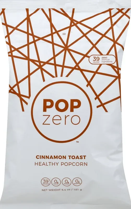 POP ZERO Popcorn 6.4 oz