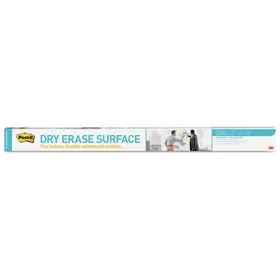 Post-it MMMDEF8X4 Dry Erase Surface with Adhesive Backing, 96 x 48, White Surface, Price/EA