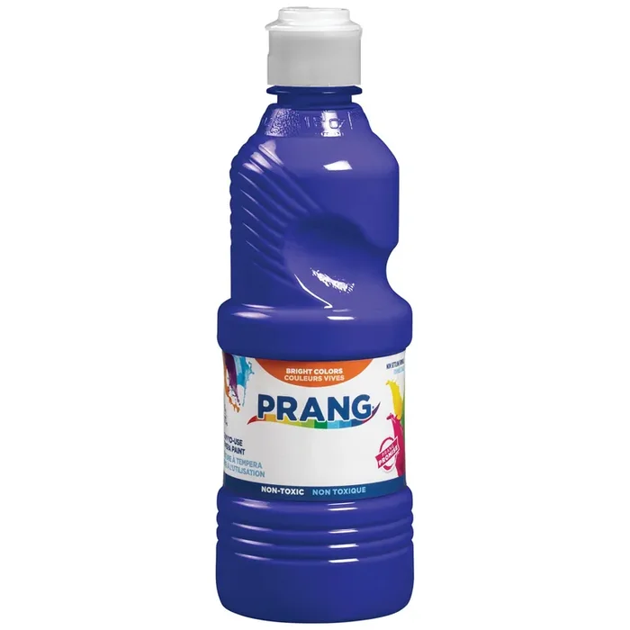 PRANG Ready-to-Use Tempera Paint, Blue, 16 Oz., 1 Count