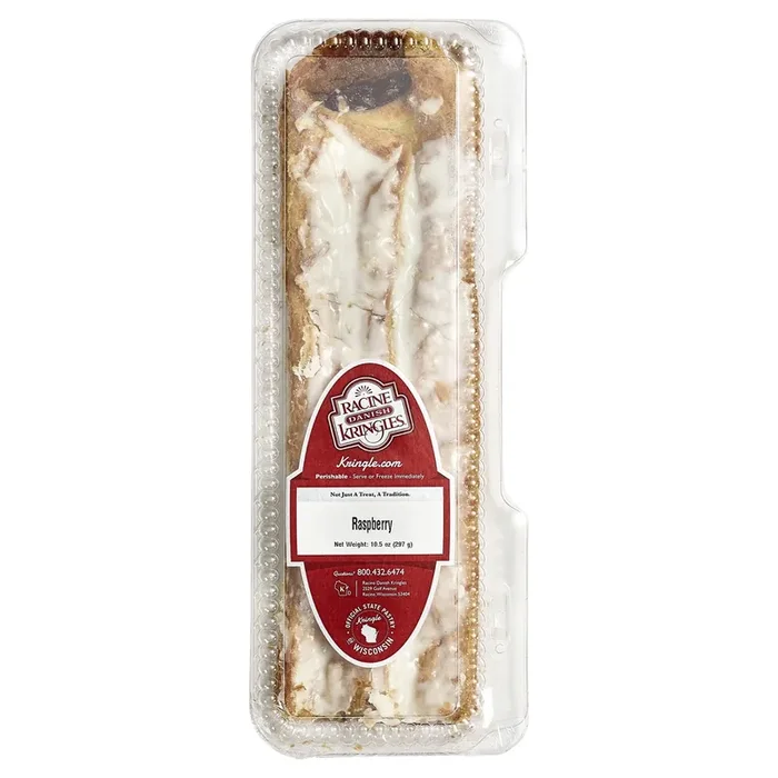 Racine Kringle Danish Strip, Raspberry, 10.5 oz.
