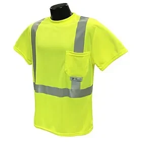 Radians Class 2 Mesh T Shirt, Green – Large