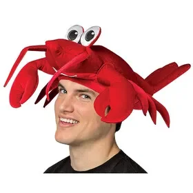 Rasta Imposta GC1528 Adult’s Red Lobster Hat