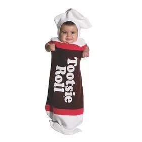 Rasta Imposta GC4004 Baby Tootsie Roll® Bunting Costume – 3-9 Months