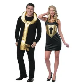 Rasta Imposta GC6342 Adult’s Key to my Heart Couples Costume