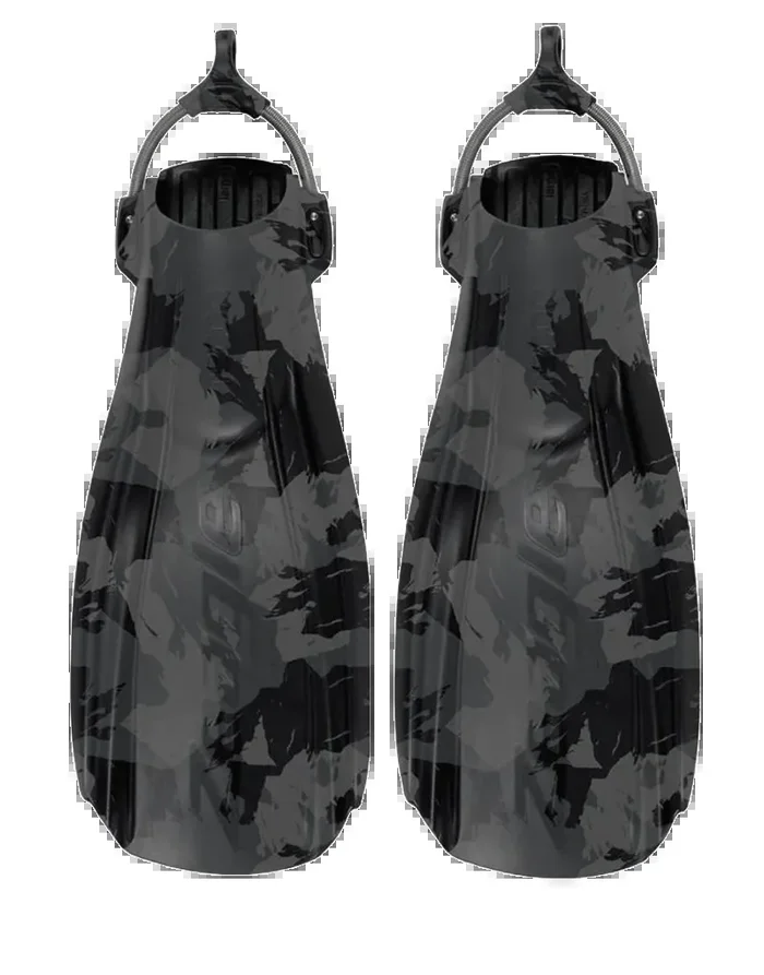 Recon Fins (Medium, Grey Camo, Closeout)