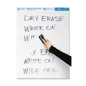 Rediform Write-On Cling Sheets, Price/EA