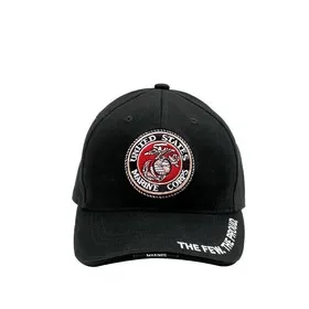 Rothco Deluxe Low Profile Cap With USMC Eagle, Globe & Anchor Logo