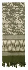 Rothco Digital Camo Shemagh Tactical Desert Keffiyeh Scarf, Price/each