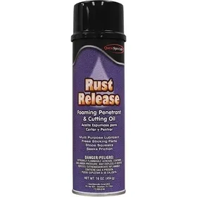 Rust Release Foaming Penetrant & Cutting Oil, Price/12 Packs