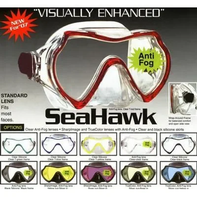 Sea Hawk Black Silicon Clear