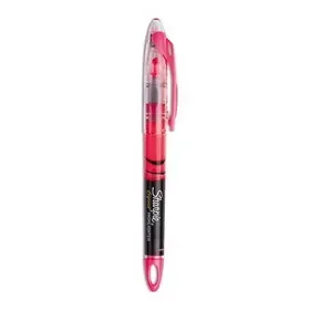 Sharpie SAN1754464 Liquid Pen Style Highlighters, Fluorescent Pink Ink, Chisel Tip, Pink/Black/Clear Barrel, Dozen, Price/DZ
