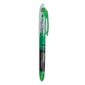Sharpie SAN1754468 Liquid Pen Style Highlighters, Fluorescent Green Ink, Chisel Tip, Green/Black/Clear Barrel, Dozen, Price/DZ