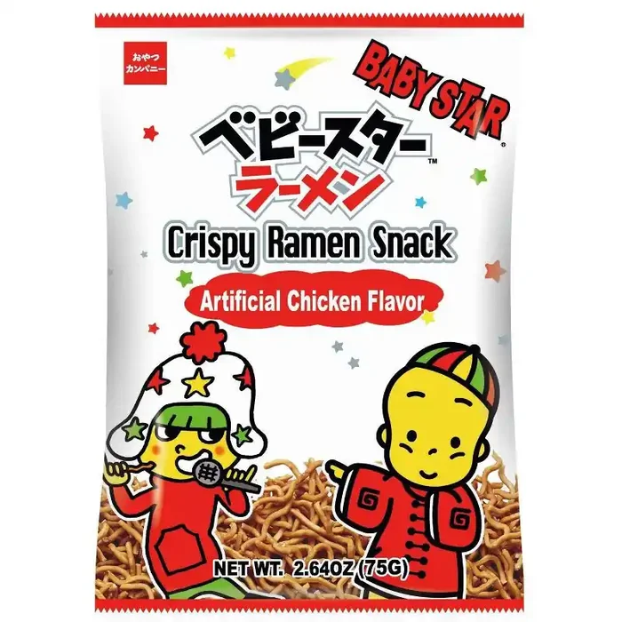 Shirakiku Baby Star Ramen Chips Original – 2.64oz