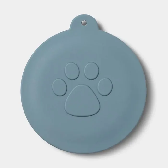 Silicone Canned Cover for Wet Cat Food – Blue – Boots & Barkley™