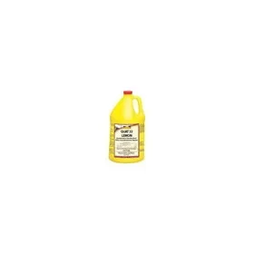 Simoniz Q3002004 Quat 32 Lemon Disinfectant Germicidal/Odor Counteractant Cleaner, Transparent Yellow Liquid, – Gallon (4/CS), Price/Case