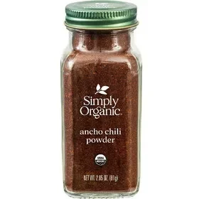Simply Organic Ancho Chili Powder 2.85 oz