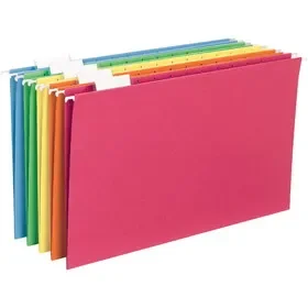 Smead 1/5 Tab Cut Legal Recycled Hanging Folder, SMD64159, Price/BX