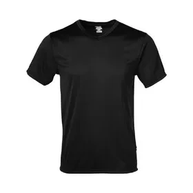 Soffe 1537MU Adult Short Sleeve V-Neck Tee USA