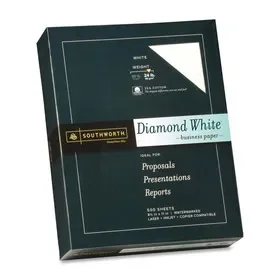 Southworth Diamond White Business Paper, SOU31-224-10, Price/BX
