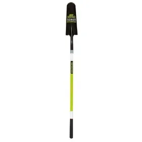 Structron 49758 Drain Spade Shovel, 14 Gauge, 16″ / Forward Turned Step, PowerCore & PermaGrip, 48″ Premium Fiberglass, ProGrip, Price/Each