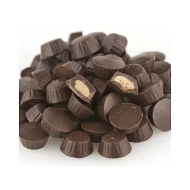 Sugar Free, Mini Milk Chocolate Peanut Butter Cups Bulk Candy (10 lbs)