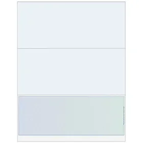 Super Forms CUBEB2XX – Premier Blank Bottom Business Check with Prismatic Background