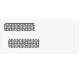 Super Forms ENV9903 – #9 Double Window Envelope (Self Seal), Price/EA